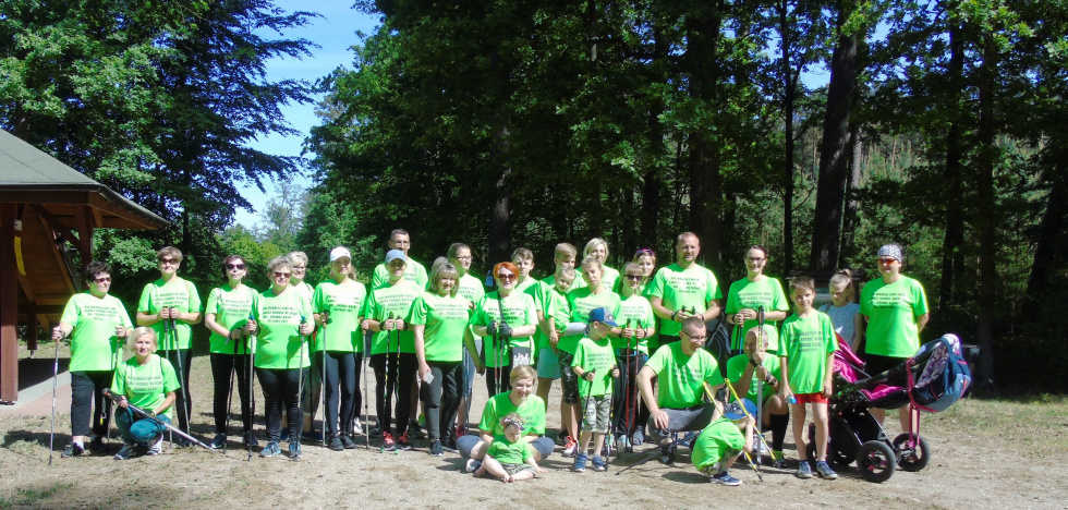 VIII Rekreacyjny bieg i marsz nordic walking do "Grubej Kaśki"