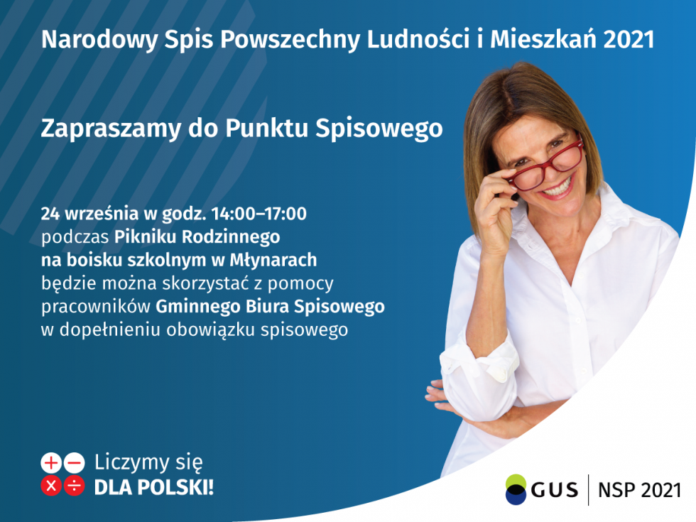 Dyżur Gminneg Biura Spisowego w dniach 24 i 26 września