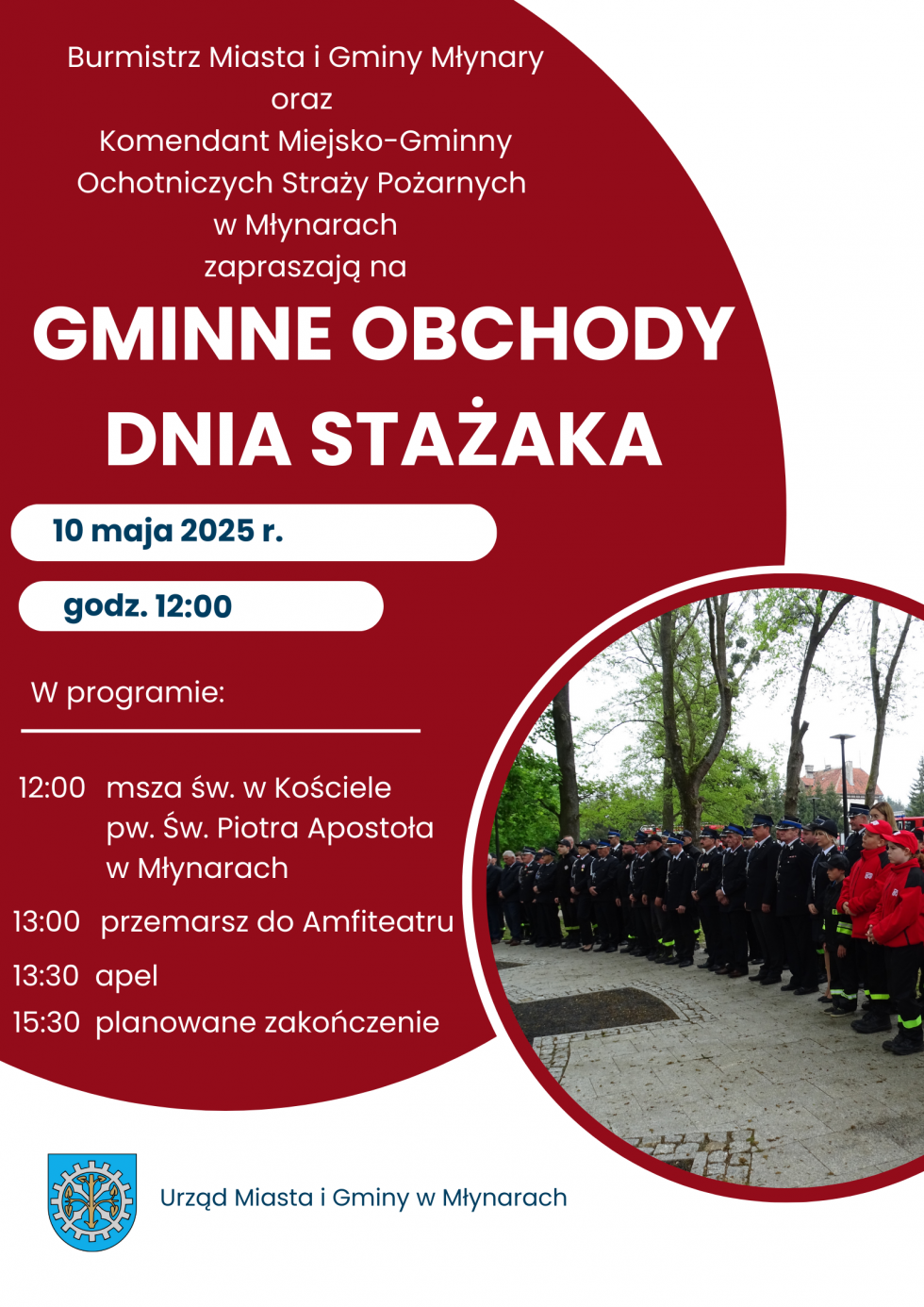 Gminne obchody Dnia Strażaka.