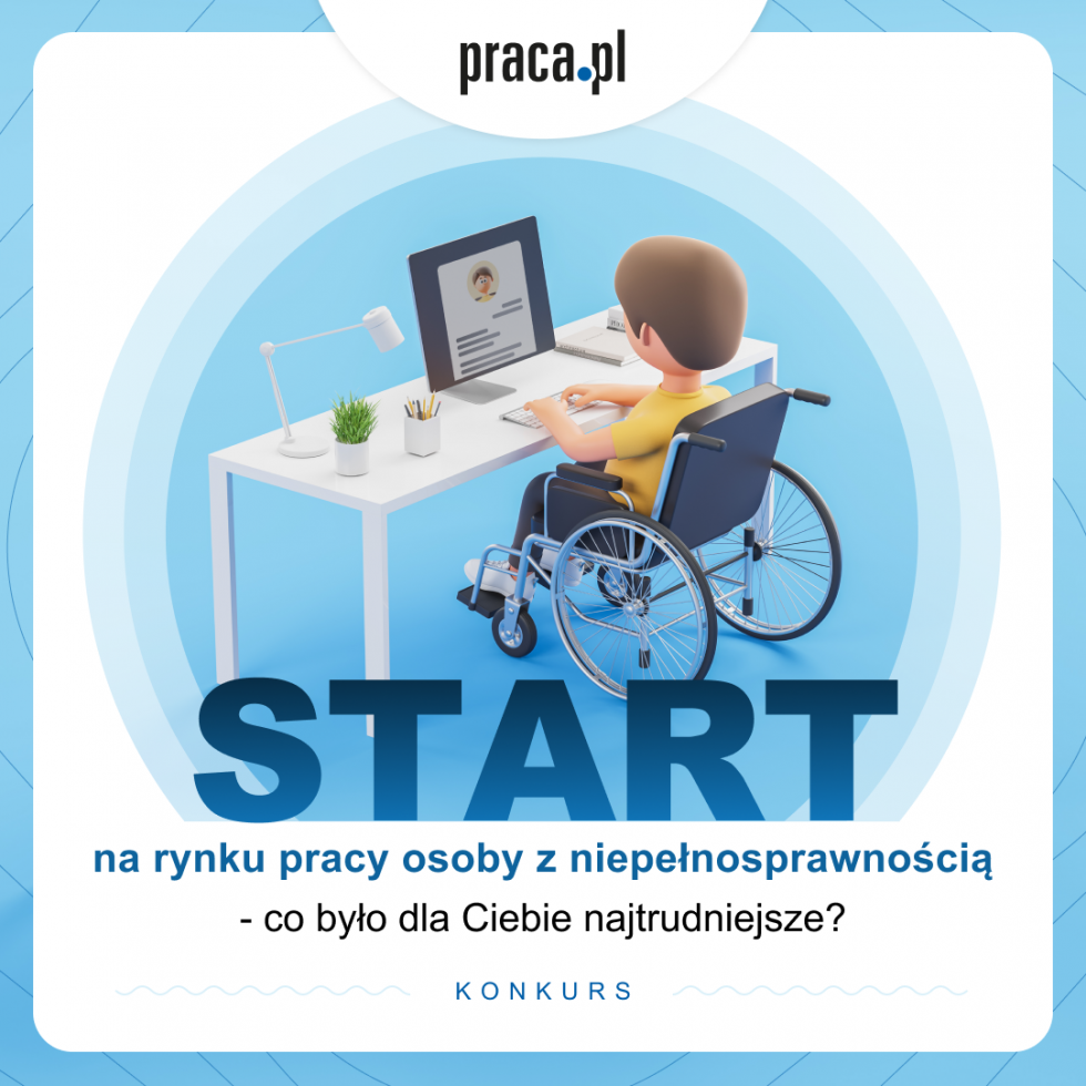 Konkurs dla osób z niepełnosprawnością od Praca.pl