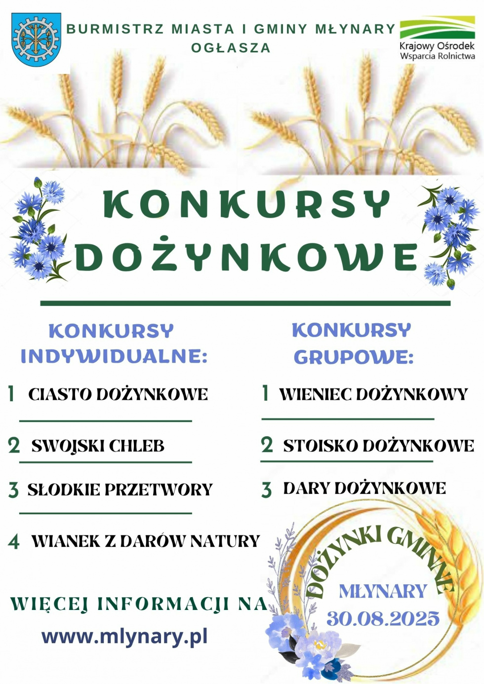 Konkursy Dożynkowe.