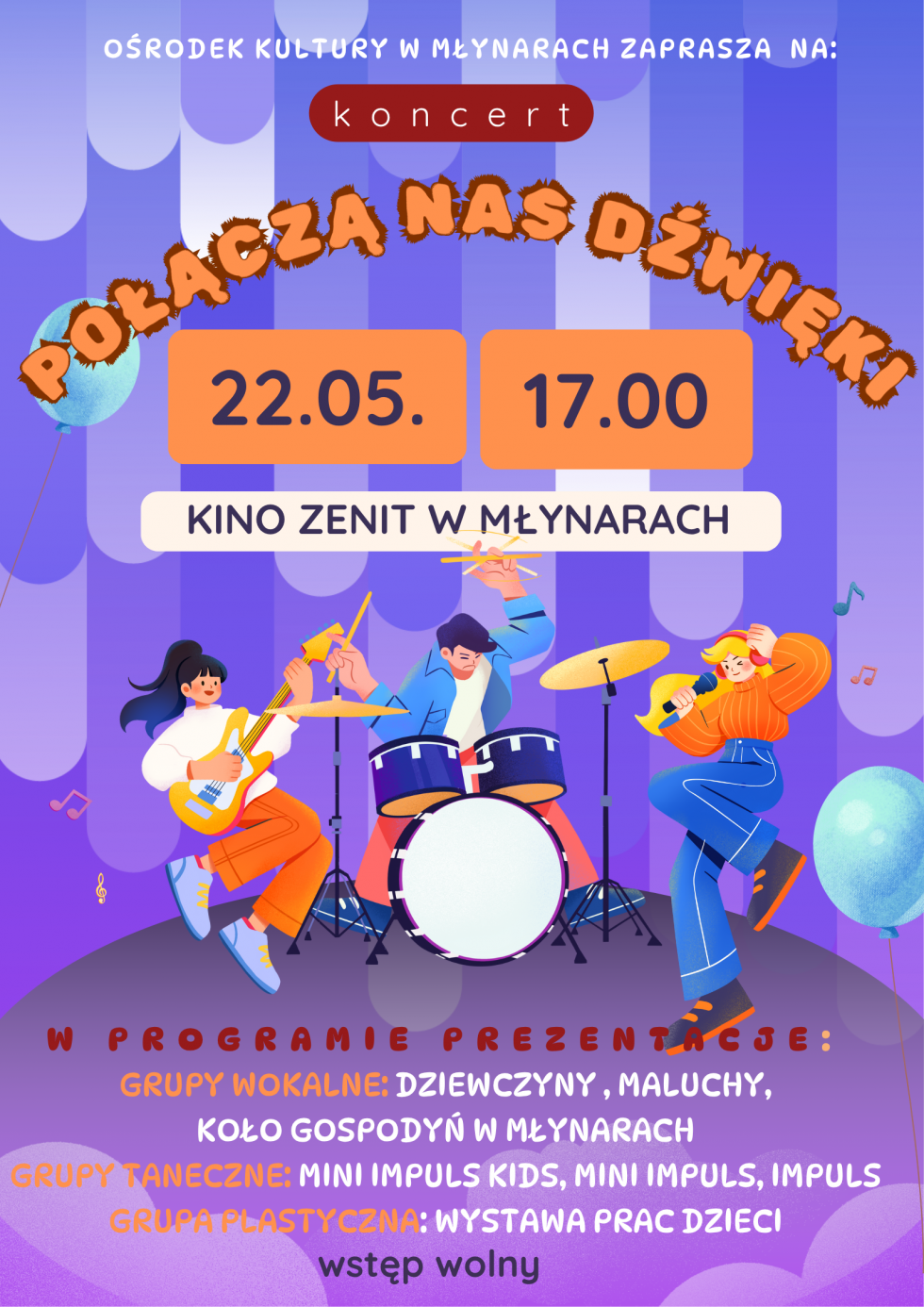 "Połączą nas dźwięki"- koncert