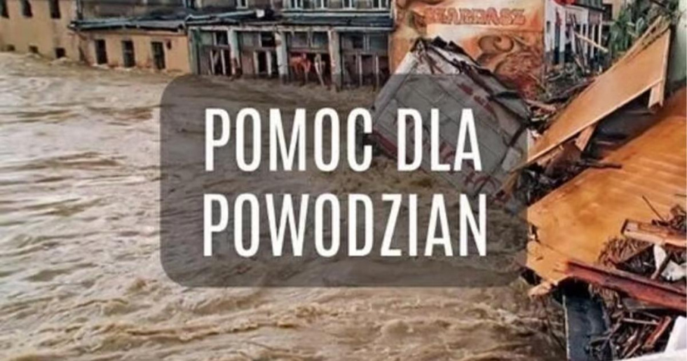 Pomoc dla powodzian.