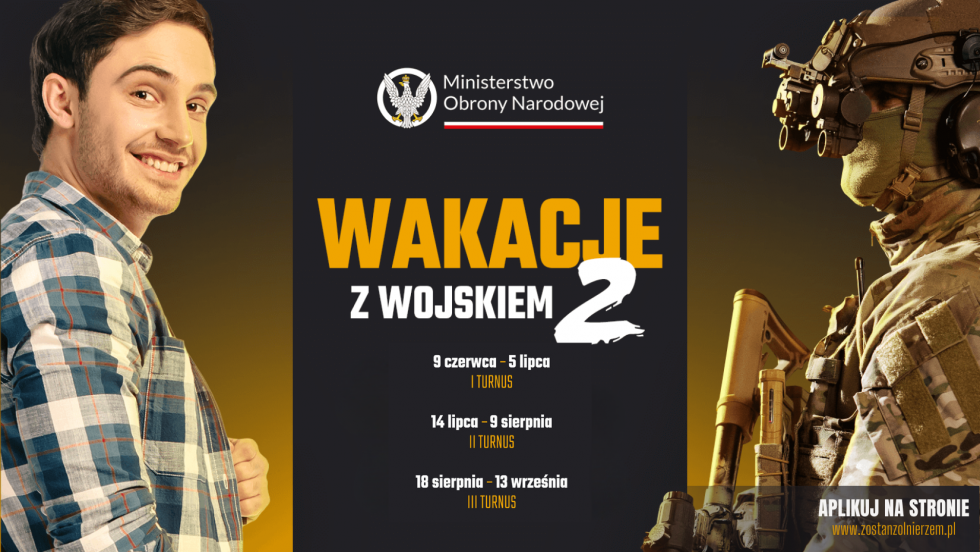 Ruszają „Wakacje z Wojskiem 2”!