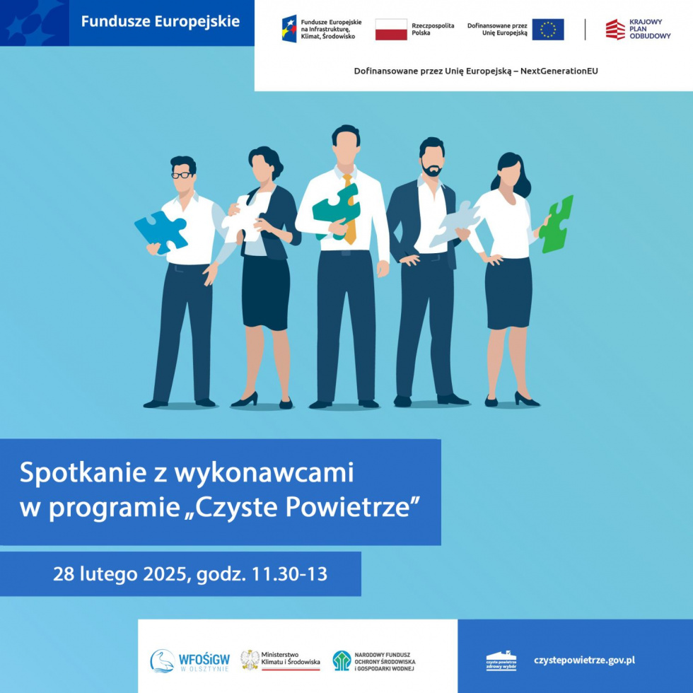 Spotkanie dla przedstawicieli firm, które wykonują usługi w programie "Czyste Powietrze"