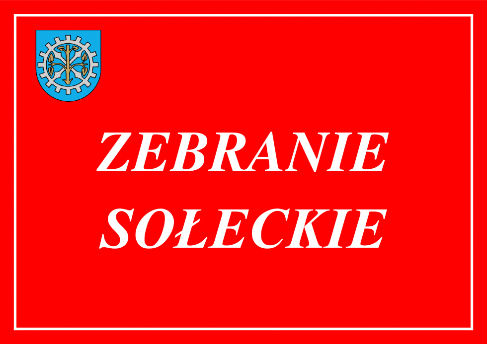 Uwaga! Zmiana terminu zebrania sołeckiego w Sołectwie Mikołajki