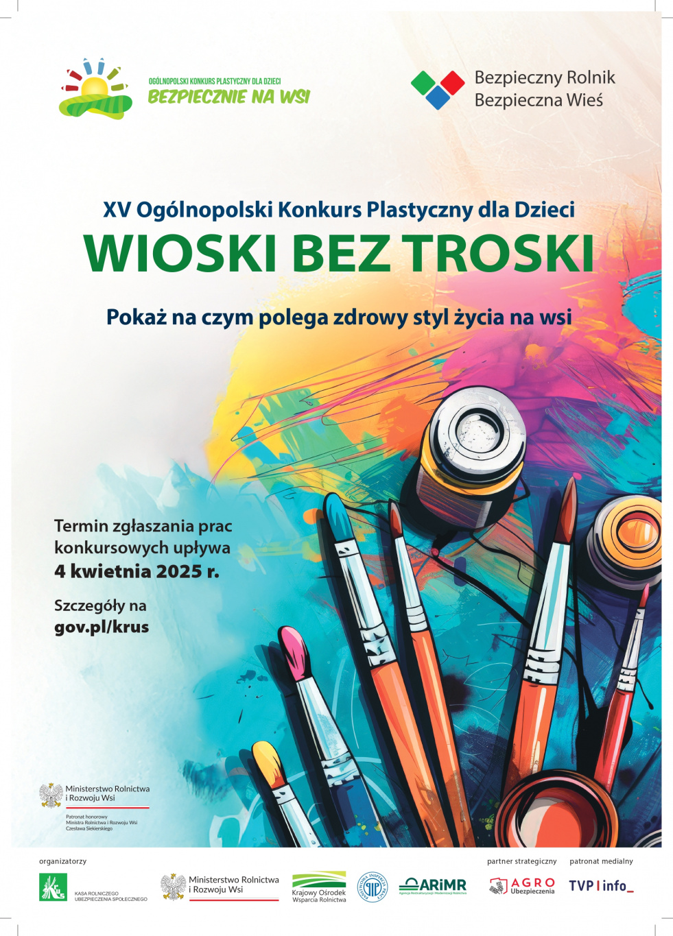 XV Ogólnopolski Konkurs Plastyczny dla Dzieci „Wioski bez troski”.